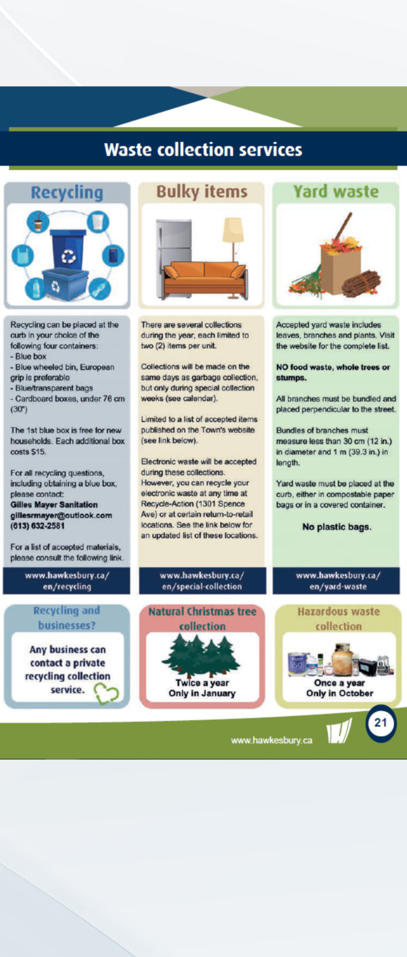 Image describing the Waste Collections in Hawkesbury, conctact us for further information