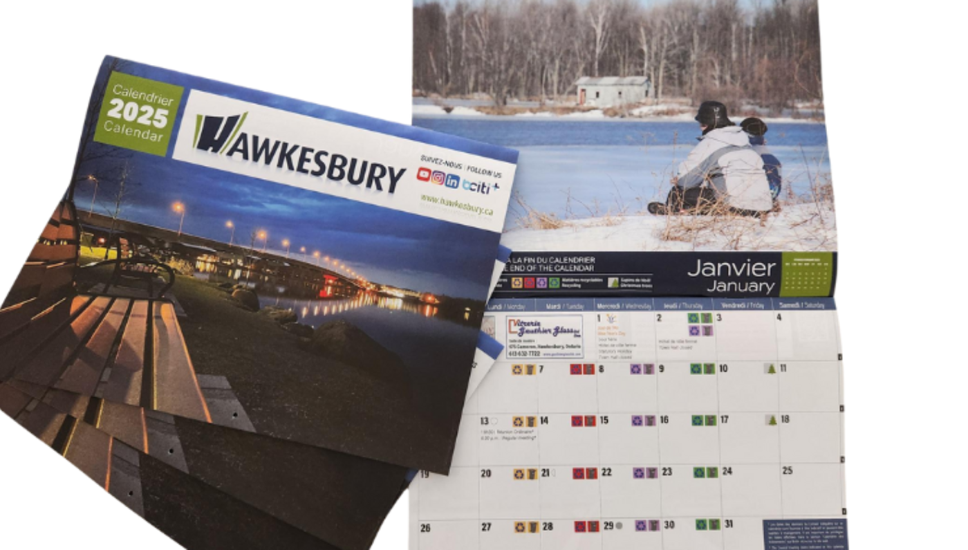 Photo of the 2025 Hawkesbury calendar
