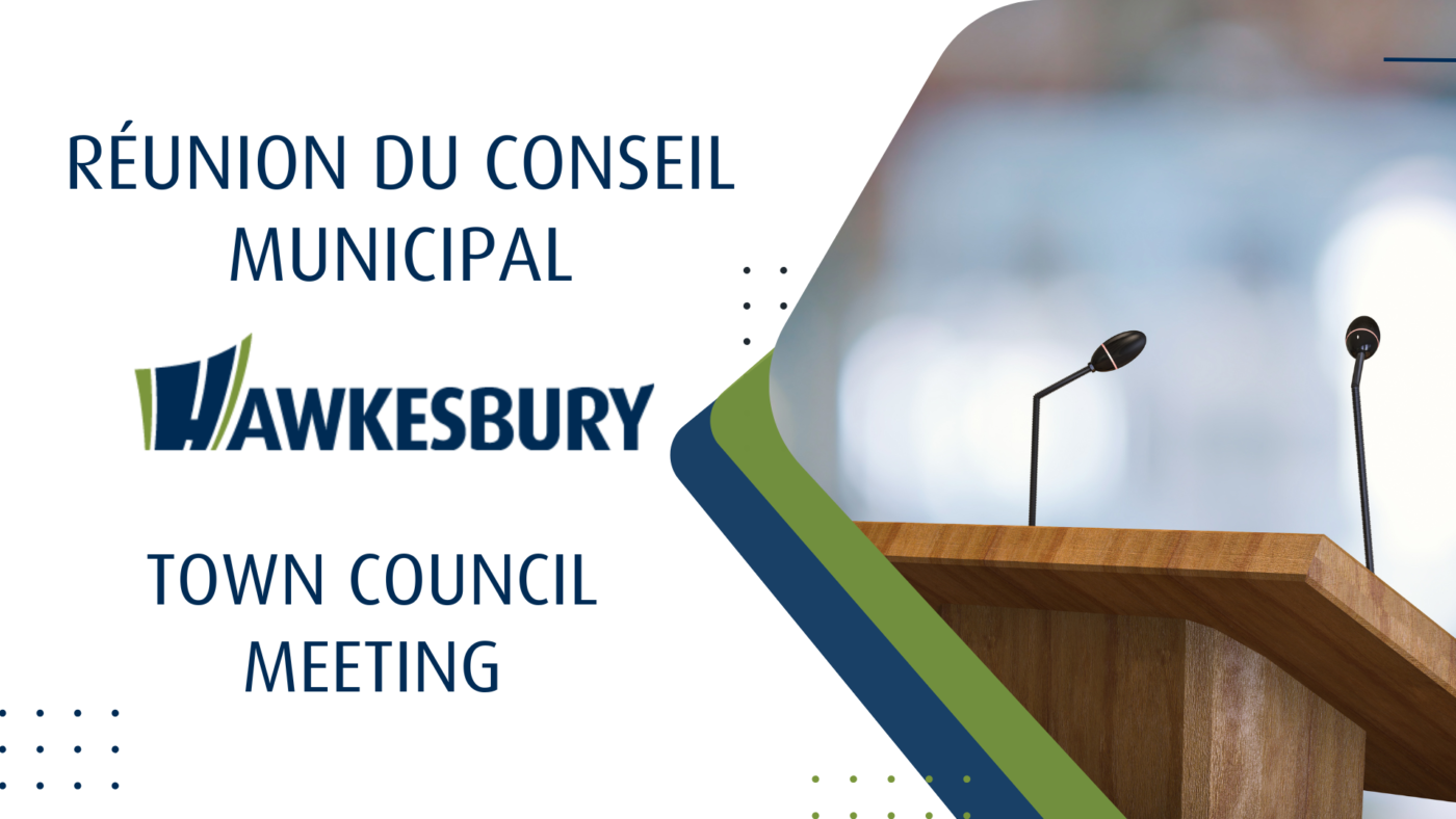 General image with text of Town Council meeting