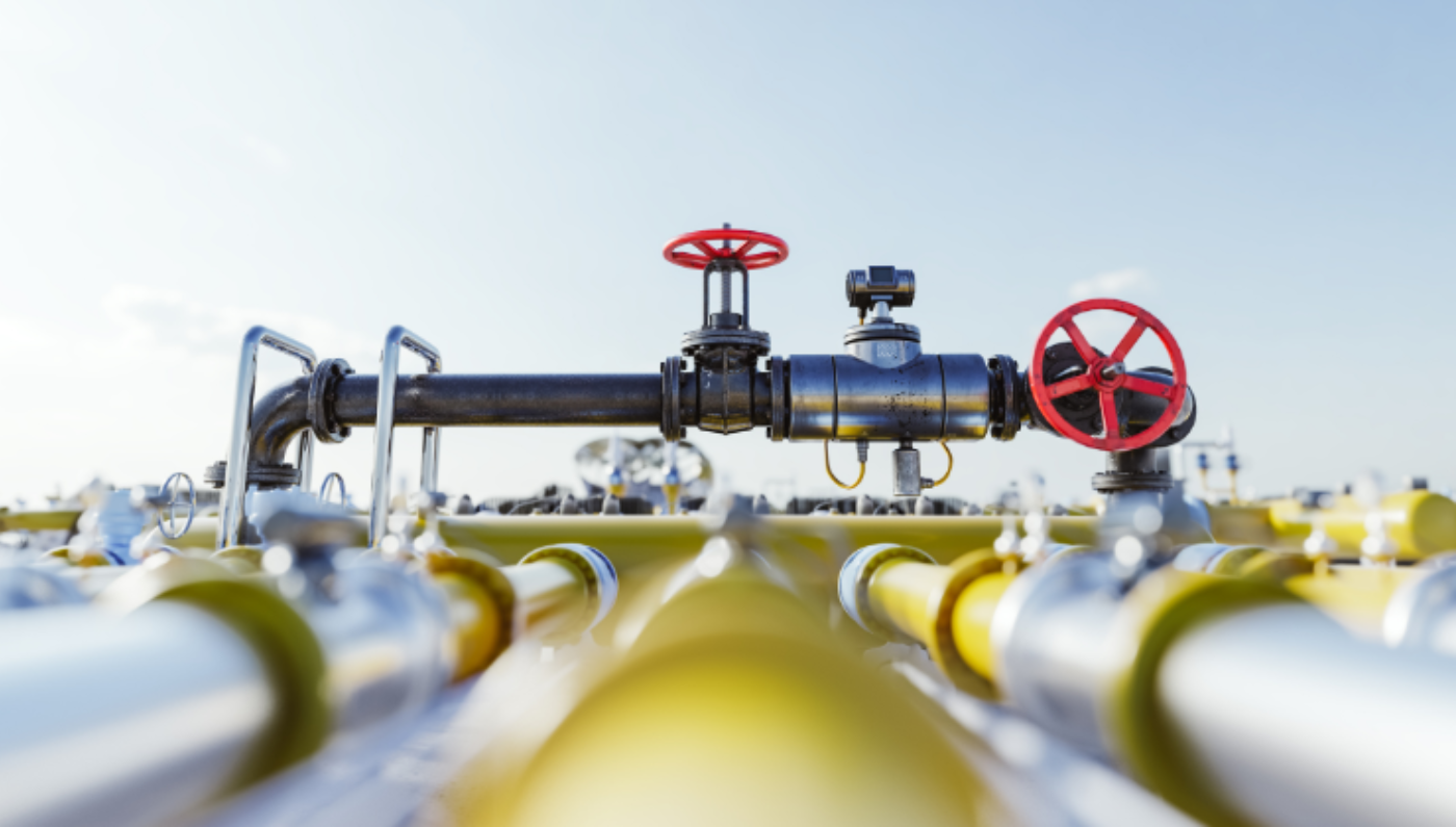 Generic photo of gas pipelines