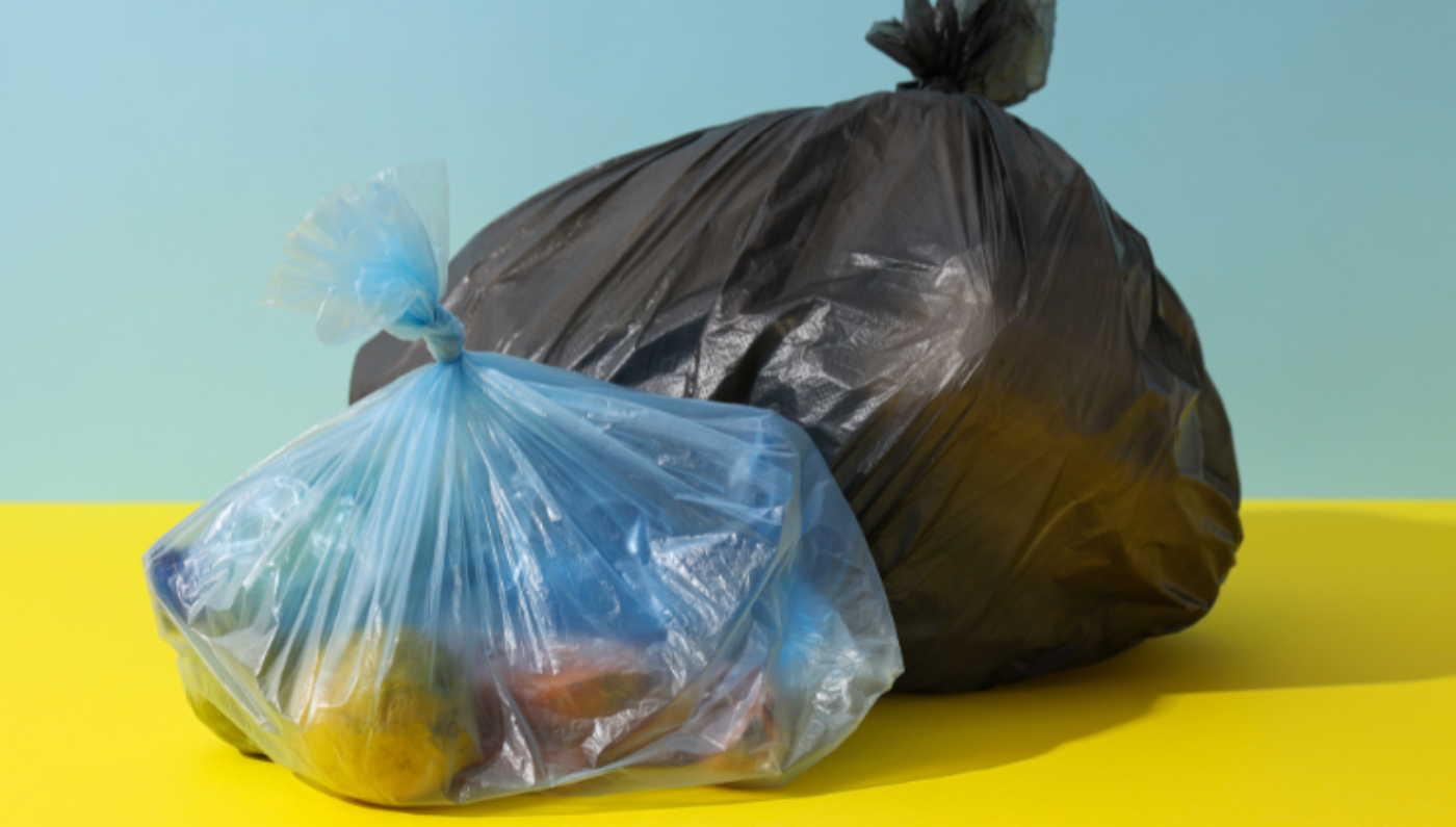 Photo générique de deux sacs d'ordures